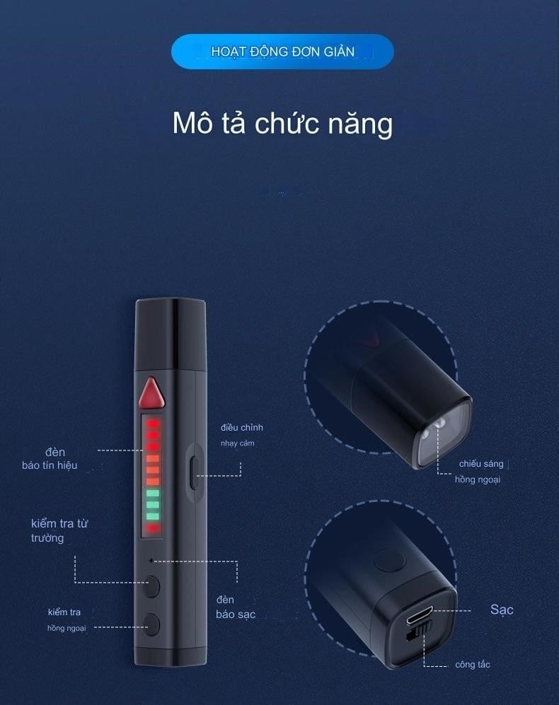 Phát hiện thiết bị giám sát ẩn danh.